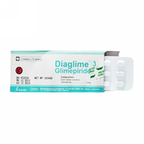 DIAGLIME 3 MG TABLET BOX