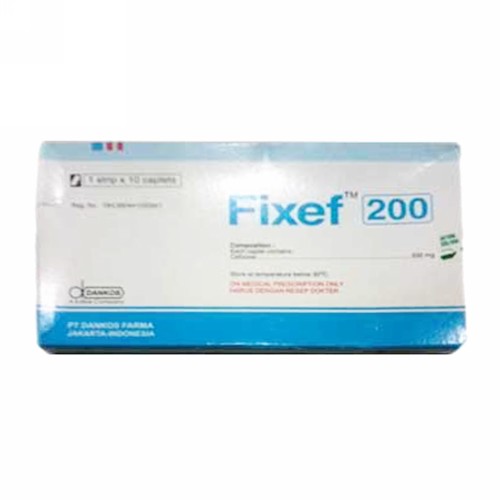 FIXEF 200 MG TABLET BOX