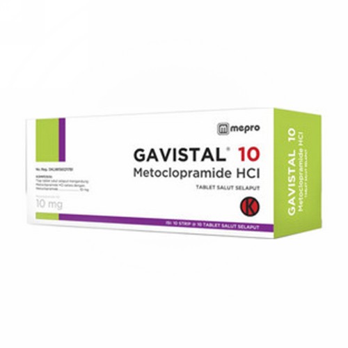 GAVISTAL 10 MG TABLET