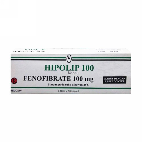 HIPOLIP 100 MG KAPSUL BOX