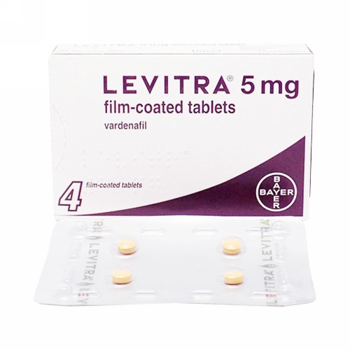 LEVITRA 5 MG TABLET BOX