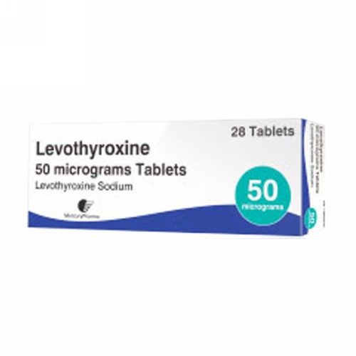 LEVOTHYROXINE 50 MCG TABLET STRIP