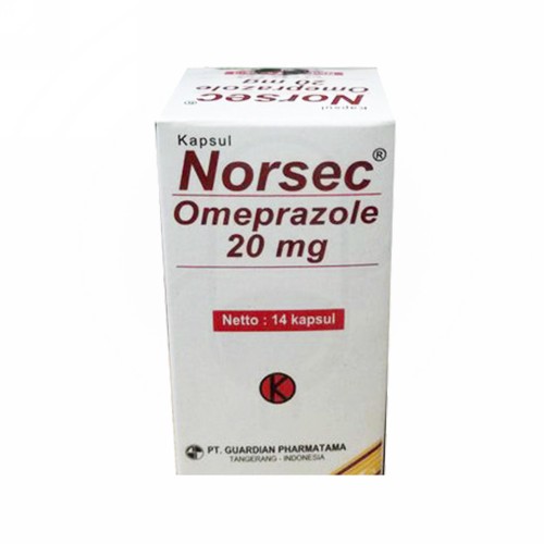 NORSEC 20 MG 14 KAPSUL