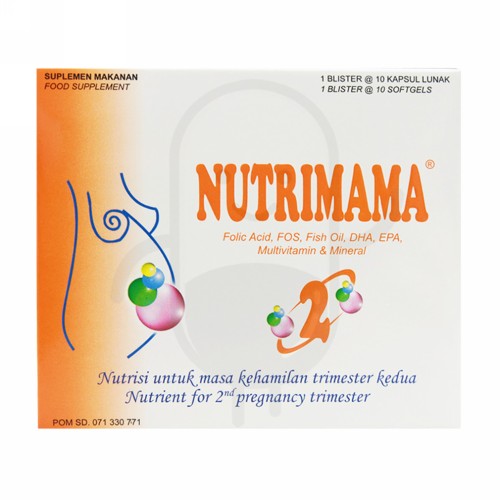 NUTRIMAMA 2 STRIP 10 KAPSUL