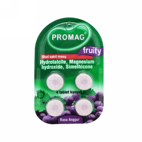 PROMAG FRUITY ANGGUR BOX 96 TABLET