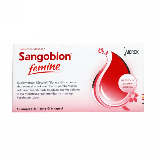 SANGOBION FEMINE BOX 60 KAPSUL