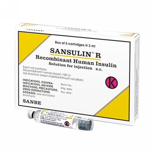 SANSULIN R CARTIDGE 3 ML INJEKSI