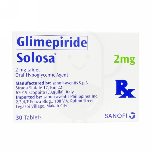 SOLOSA 2 MG TABLET STRIP