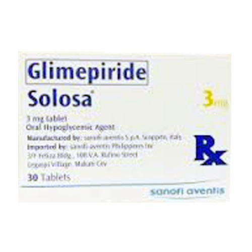 SOLOSA 3 MG TABLET STRIP
