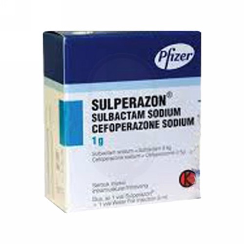 SULPERAZON 1 GRAM INJEKSI 5 ML