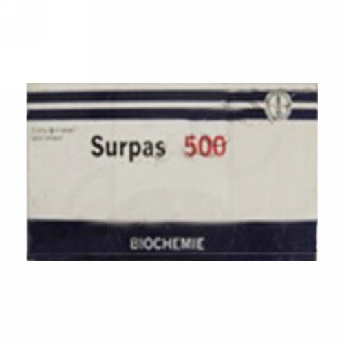 SURPAS 500 MG STRIP 6 TABLET