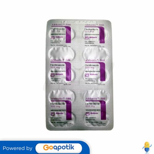 ABBOTIC 500 MG BLISTER 10 TABLET