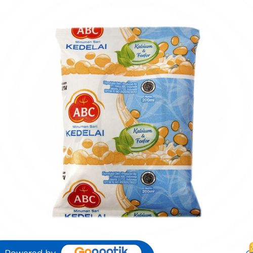 ABC MINUMAN SARI KEDELAI 200 ML TETRAPACK