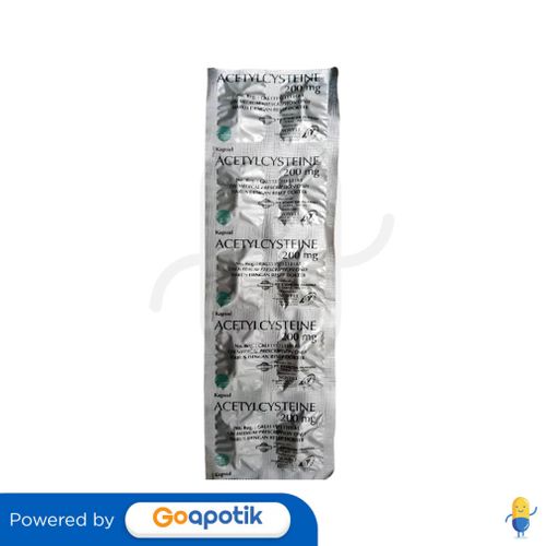 ACETYLCYSTEINE ETERCON 200 MG STRIP 10 KAPSUL