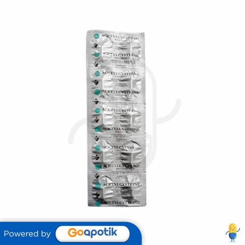 ACETYLCYSTEINE YARINDO 200 MG KAPSUL