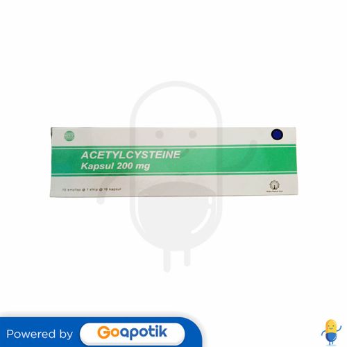 ACETYLCYSTEINE MULIA FARMA 200 MG BOX 100 KAPSUL