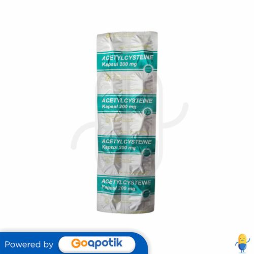 ACETYLCYSTEINE MULIA FARMA 200 MG KAPSUL