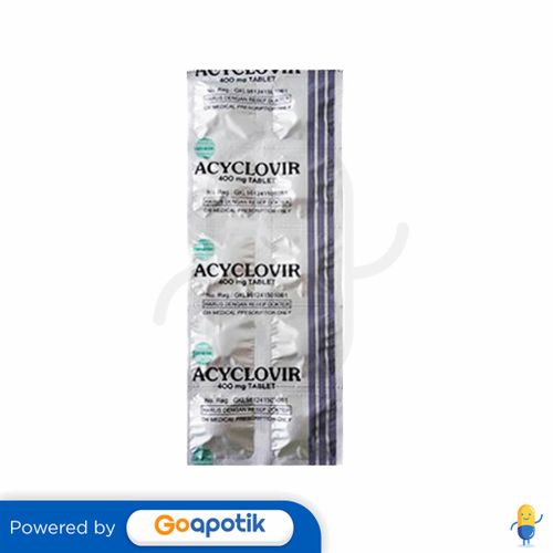 ACICLOVIR OGB DEXA MEDICA 400 MG STRIP 10 TABLET