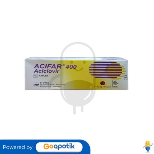 ACIFAR 400 MG BOX 30 KAPLET