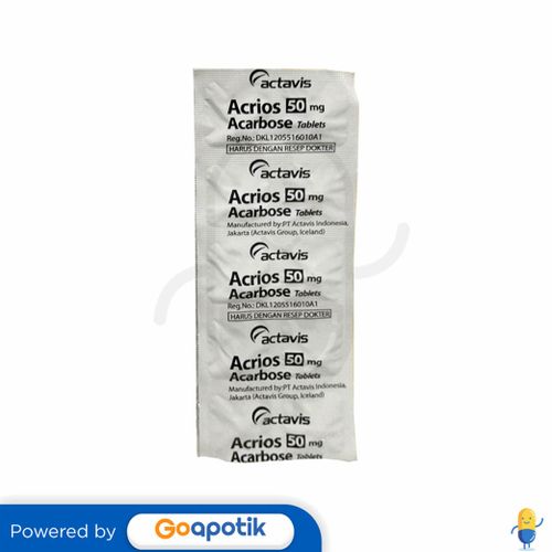 ACRIOS 50 MG STRIP 10 TABLET