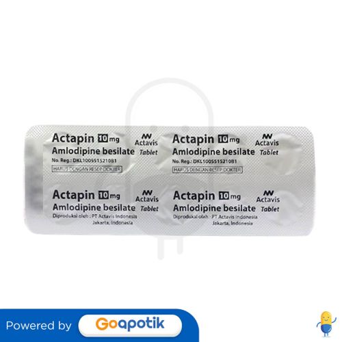 ACTAPIN 10 MG STRIP 10 TABLET