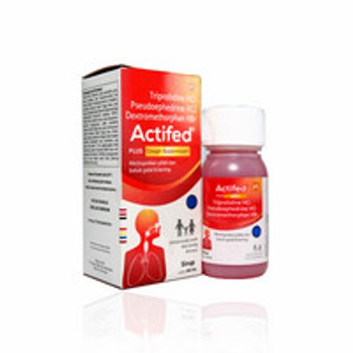 ACTIFED PLUS COUGH SUPRESSANT SIRUP 120 ML