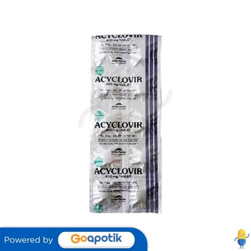 ACYCLOVIR KIMIA FARMA 400 MG TABLET