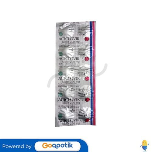 ACICLOVIR NOVELL 200 MG STRIP 10 TABLET