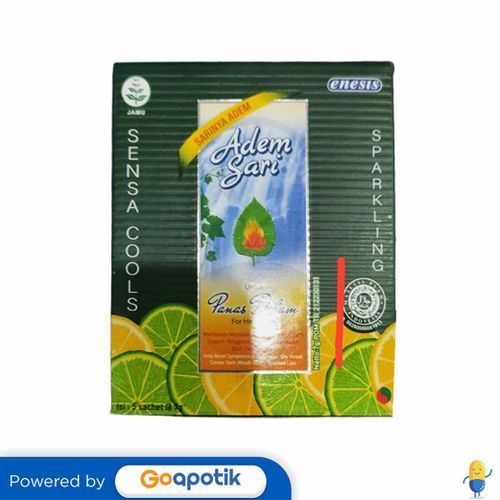 ADEM SARI SENSA COOLS SPARKLING 7 GRAM BOX 5 SACHET