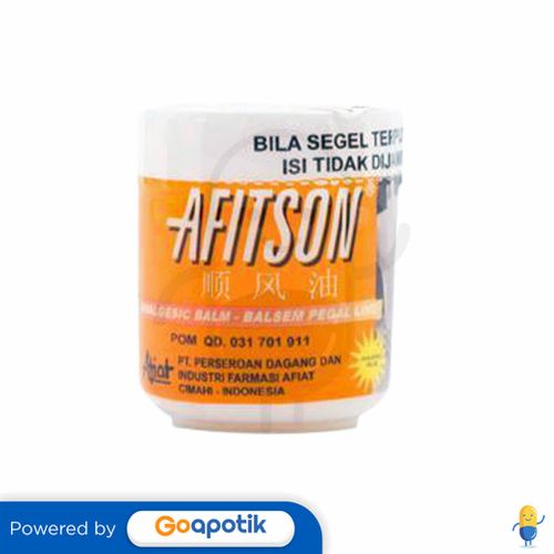 AFITSON ANALGESIC BALM 18 GRAM POT