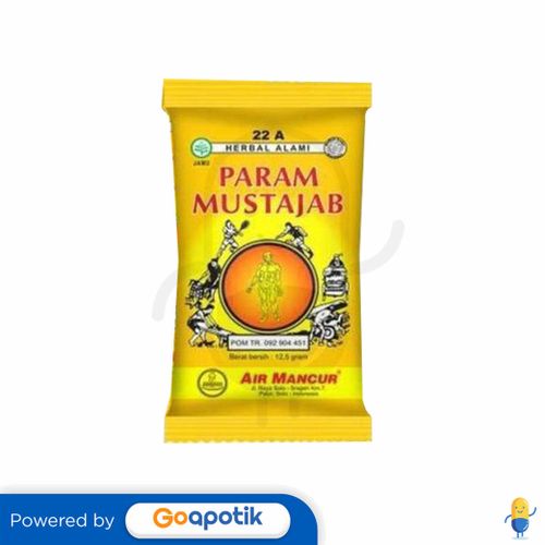 AIR MANCUR PARAM MUSTAJAB 12.5 GRAM SACHET