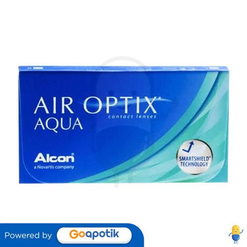 AIR OPTIX AQUA SILICONE HYDROGEL MONTHLY CLEAR LENS ( -0.50) BENING
