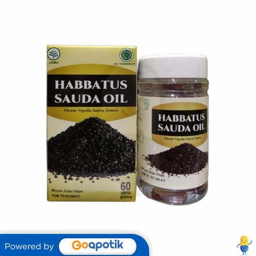 AL-AFIAT HABBATUSSAUDA OIL BOTOL 60 KAPSUL