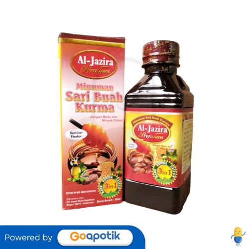 AL-JAZIRA PREMIUM SARI KURMA BUAH 3IN1 360 ML