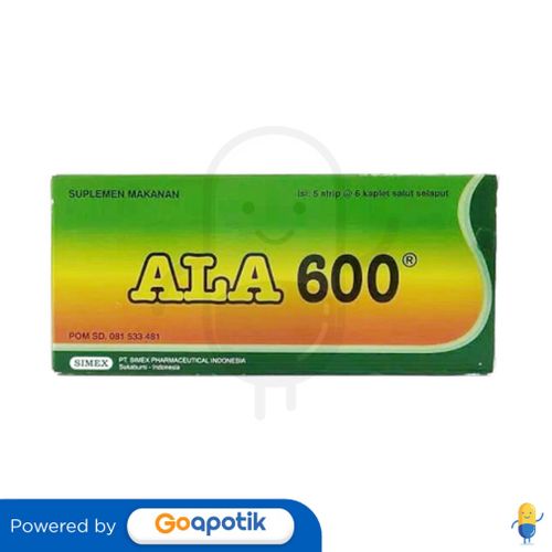 ALA-600 BOX 30 KAPLET