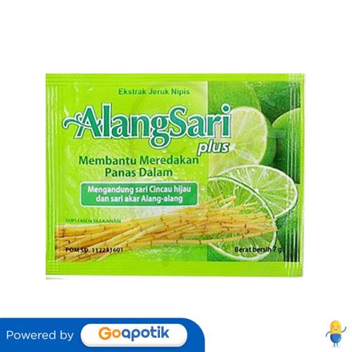 ALANG SARI PLUS JERUK NIPIS 7 GRAM SACHET