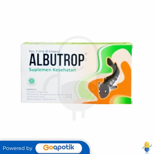 ALBUTROP BOX ISI 30 KAPSUL