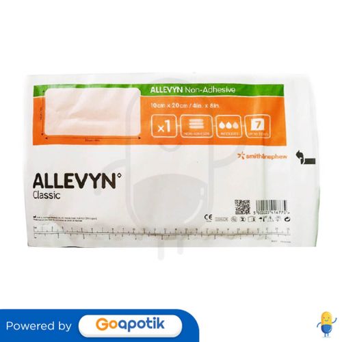 ALLEVYN NON ADHESIVE 10 X 20 CM