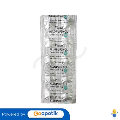 ALLOPURINOL TRIMAN 300 MG TABLET