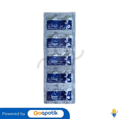 ALOFAR 100 MG STRIP 10 KAPLET