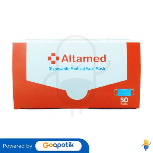 ALTAMED DISPOSABLE MEDICAL FACE MASK HEADLOOP BOX 50 PCS