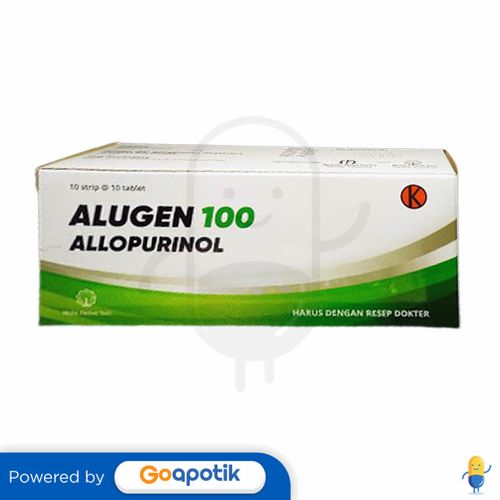 ALUGEN 100 MG BOX 100 TABLET