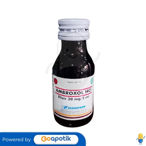 AMBROXOL HCL BERNOFARM 30 MG/5 ML SIRUP 60 ML