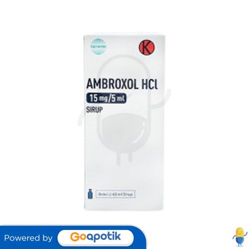 AMBROXOL PROMED 15 MG/5 ML SYRUP 60 ML - Kegunaan, Efek Samping, Dosis ...