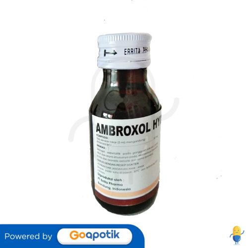 AMBROXOL ERRITA 30 MG/5 ML SYRUP 60 ML