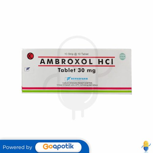 AMBROXOL HCL BERNOFARM 30 MG BOX 100 TABLET