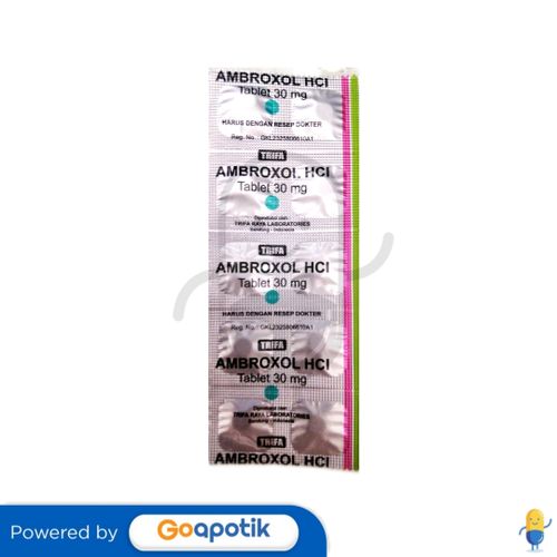 AMBROXOL HCL TRIFA 30 MG STRIP 10 TABLET