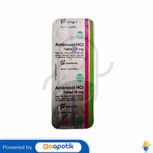 AMBROXOL INDOFARMA 30 MG TABLET