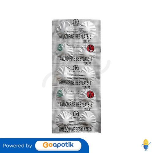 AMLODIPINE MUTIFA 5 MG TABLET