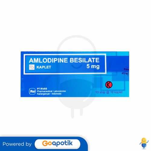 AMLODIPINE BESILATE IFARS 5 MG BOX 100 KAPLET